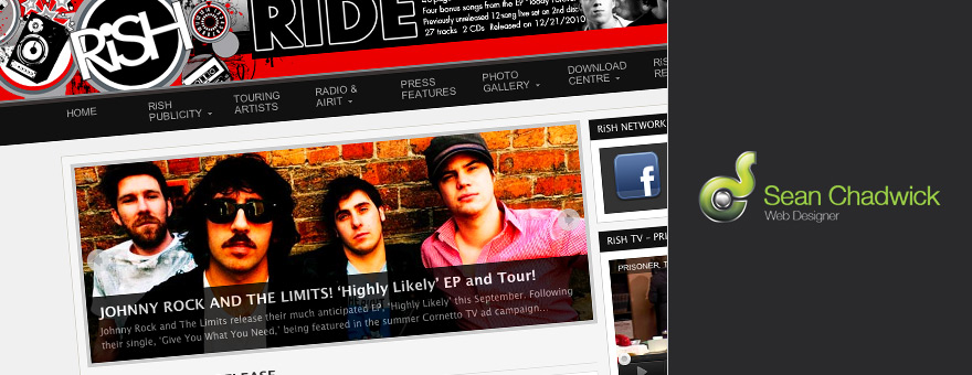 Rish Publicity / Records. WebSite